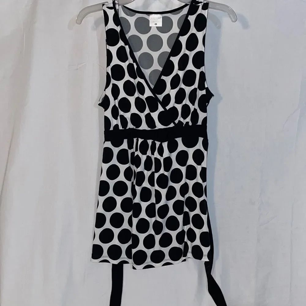 Motherhood polkadot blouse